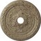 Ekena Millwork Palmetto Medallion (Canopies up to 3 5/8"), 23 5/8"OD x 3 5/8"ID x 1 5/8"P, Gobi Desert Crackle CM23PMGDC - alternate 1